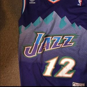 NBA adidas vintage John Stockton Jazz Jersey